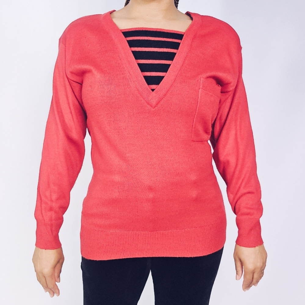 Vintage Striped Sweater - Picture 4 of 8